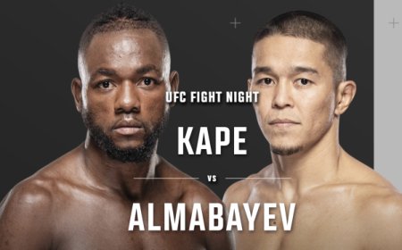 В UFC впервые пройдет турнир, названный в честь казахстанского бойца