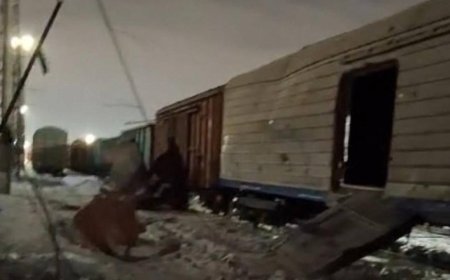 Контейнер взорвался на пути станции “Астана”: возбуждено уголовное дело