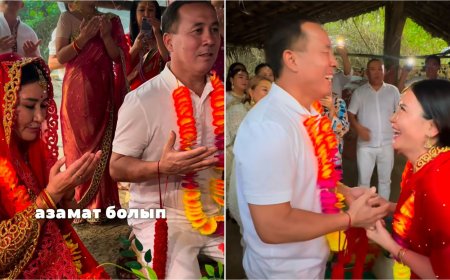 Құралай ханым Үндістанға барып неке жаңғыртты (ВИДЕО)