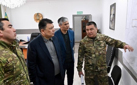 Үкімет мүшелері Ұлытаудағы апат болған шахтаға барды