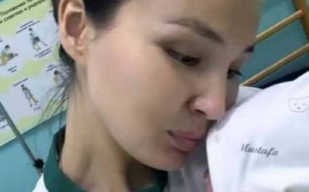 «Үшінші қызым дүниеге келді»: Қайрат Нұртастың әйелі сүйінші сұрады