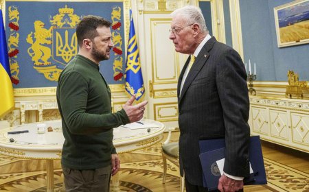 Киевте Зеленский мен Трамптың өкілі кездесті
