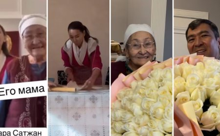 «Абысындардан мастер-класс»: Белгілі кәсіпкерге тұрмысқа шыққан Динара Сәтжан келіндік міндетін атқарып жүр (ВИДЕО)