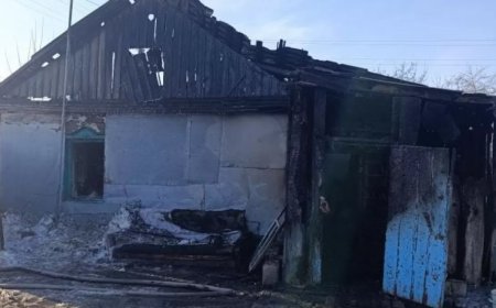 Павлодарда үй өртеніп, бір адам көз жұмды