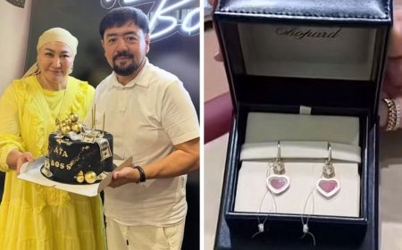 «Өзіміз әрең күн көріп жүргенде»: Қызына 2 миллионның сырғасын тарту еткен жұлдызды отбасы елден сөз естіді (ВИДЕО)