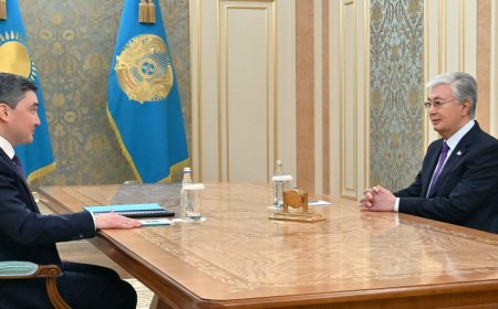 Токаев заслушал отчет Премьер-министра Олжаса Бектенова