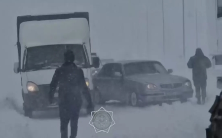 Маңғыстауда 200-ге жуық адам қар құрсауында қалды