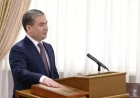 Жаңа министр ант қабылдады