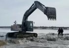 Паводок разрушил временную переправу через реку Уил в Актюбинской области 