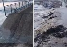 Батыс Қазақстанда көпір мен жолды су шайып, үш ауылдың тұрғындары ауданға қатынай алмай қалды (ВИДЕО)