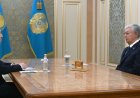 Президент Касым-Жомарт Токаев принял председателя правления АО «Самрук-Қазына» Нурлана Жакупова
