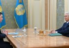 Глава государства принял Премьер-министра Олжаса Бектенова