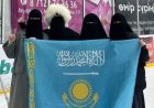 На снявшихся с «флагом Казахстана» с «арабской» символикой завели уголовное дело