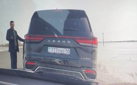 Қостанайдағы даулы видео: Lexus жүргізушісі оқудан шығарылып, қызметінен қуылды