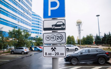 В Астане платные парковки в общественных местах станут бесплатными