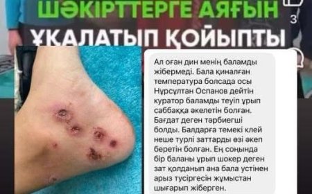 «Электрошокер, дедовщина»: Журналист Ораз Әлімбек Смановтар медресесіне қатысты тағы бір сұмдық жайттың бетін ашты