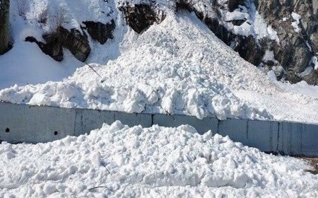 На Шымбулаке сошла лавина