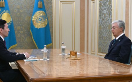 Президент Касым-Жомарт Токаев принял председателя правления АО «Самрук-Қазына» Нурлана Жакупова