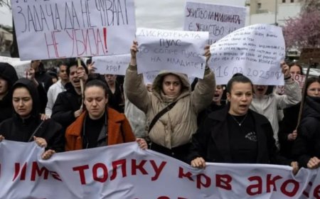 В Северной Македонии вспыхнули протесты после пожара в клубе с десятками жертв