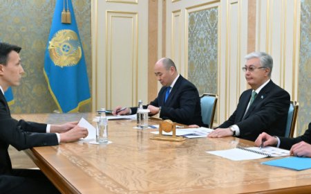 Глава государства принял председателя правления АО «НАК «Казатомпром» Меиржана Юсупова