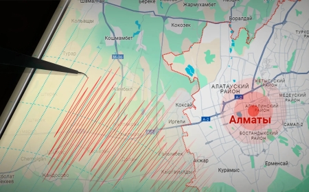 Землетрясение силой 5 баллов произошло в Жамбылской области