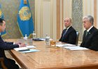 Глава государства принял министра транспорта Марата Карабаева