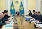 Президент экономика мәселелеріне қатысты жұмыс отырысын өткізді