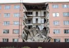 Атырауда университеттің жатақханасы опырылып құлап түсті