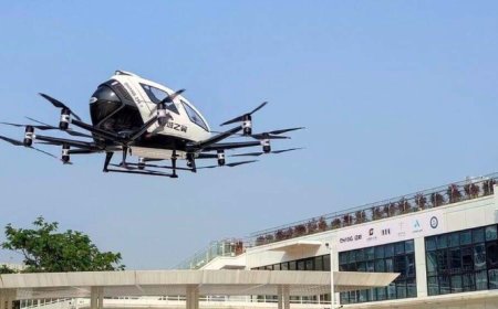 В Китае начинается эра летающих такси