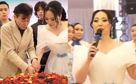 Қарақат Әбілдина Астанада туған күнін дүркіретіп тойлады