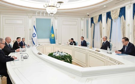 Президент Токаев принял Председателя Кнесетта государства Израиль