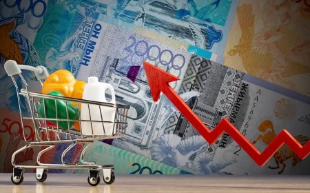 Уровень инфляции в Казахстане достиг 16-месячного минимума