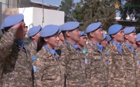 Казахстан сменил миротворческий контингент на Голанских высотах