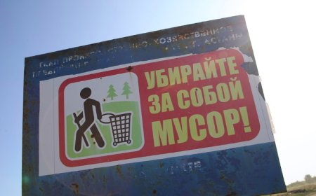 Свыше 1,1 млн тонн мусора убрали в Казахстане за год