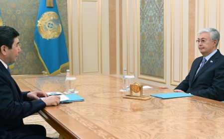 Токаев принял спикера Мажилиса Кошанова