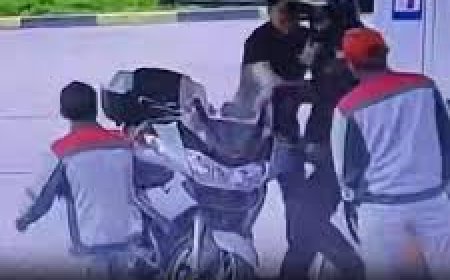 Нападение на мотоциклиста в Жамбылской области: подозреваемого арестовали на два месяца