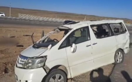 В Карагандинской области в ДТП погибли два человека