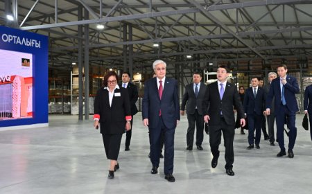 Рабочая поездка Токаева в Мангистаускую область, как это было?
