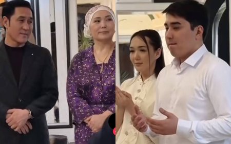 «Енесінен аумай қалған»: Нұржан Төлендиев ұлын үйлендіріп, келін түсірді (ВИДЕО, ФОТО)