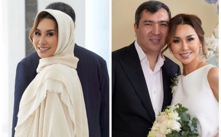 «Неке жүзігі – 150 миллион теңге»: Динара Сәтжанның неке қию кезіндегі образы қызу талқыға түсті