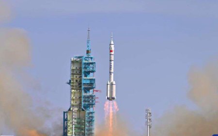 Китай запустил пилотируемый космический корабль «Шэньчжоу-20»