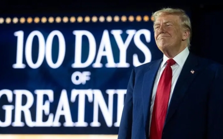 Трамп похвастался достижениями своей администрации за первые 100 дней