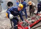 В Павлодаре рабочий сорвался с восьмиметровой высоты