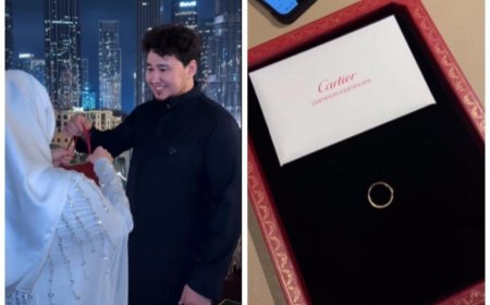 «Балжанға осындай сыйлық беріп пе еді?!»: Жахан Отарғалиев әйеліне мәхр сыйлады