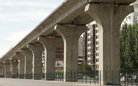 LRT в Астане: проложена четверть пути