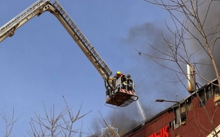 Пожар на рынке «Шапагат» в Астане локализован