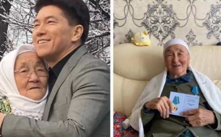 Сәкен Майғазиевтің анасы Президенттен марапат алды