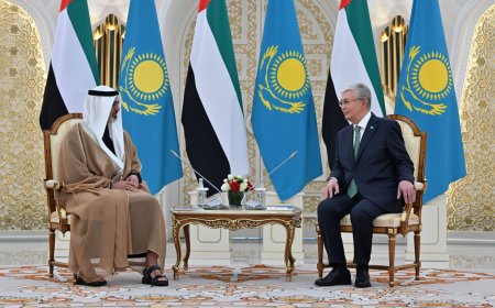 Токаев провёл переговоры с Наследным принцем Абу-Даби: подписаны соглашения на $5 млрд