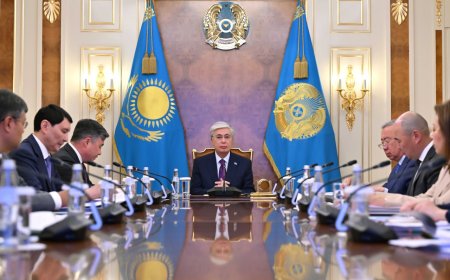 Токаев заслушал годовой отчет Национального банка за 2024 год