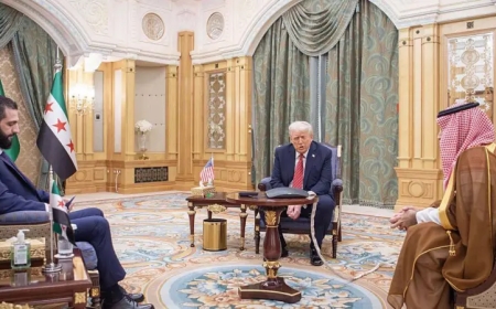 Трамп встретился с лидером Сирии после объявления об отмене санкций